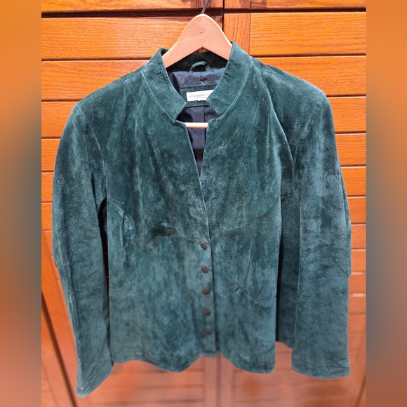 Coldwater Creek Green Blazer - Picture 1 of 6